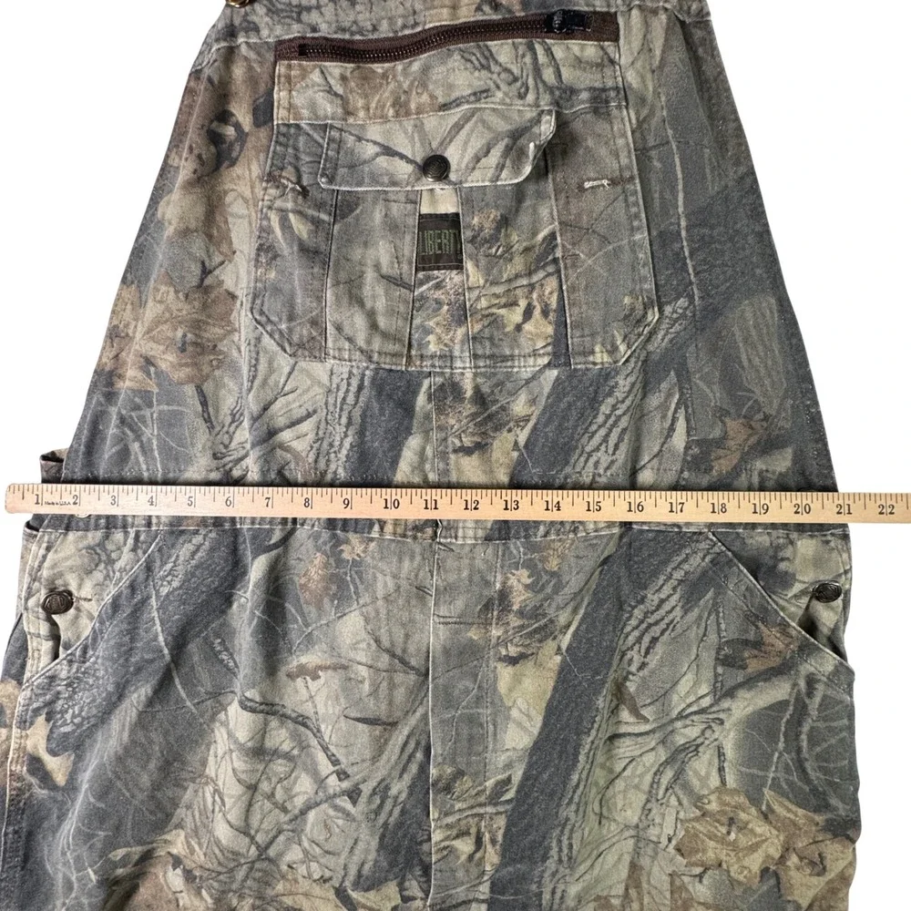 Liberty Overalls Realtree‎ Hardwoods Camo Bibs Cotton Canvas Duck 44 Regular XXL